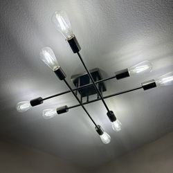 Ceiling Light Fixtures-Chrome