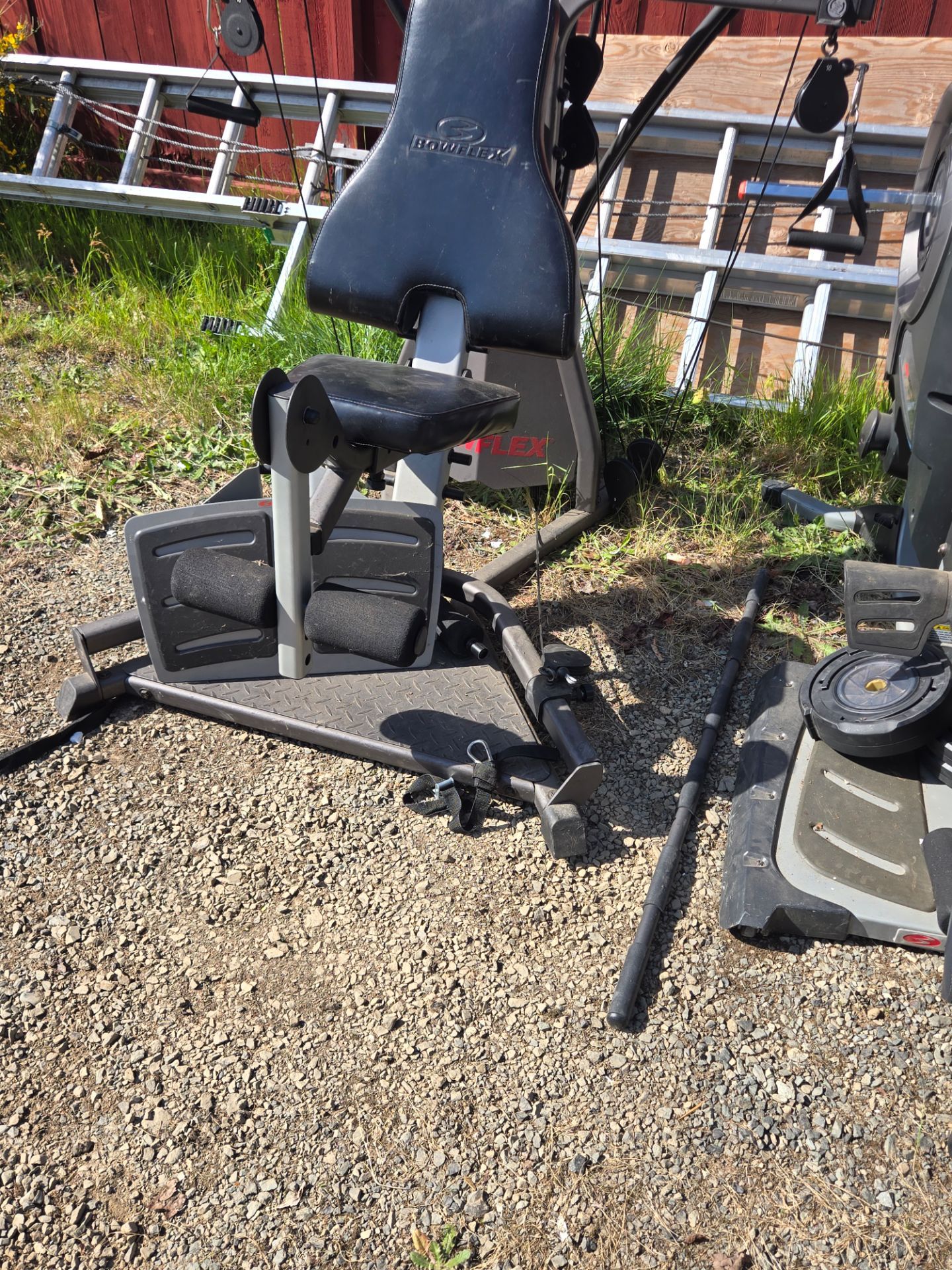 Two bow flex system ones a rower systems and I think standard bowflex system