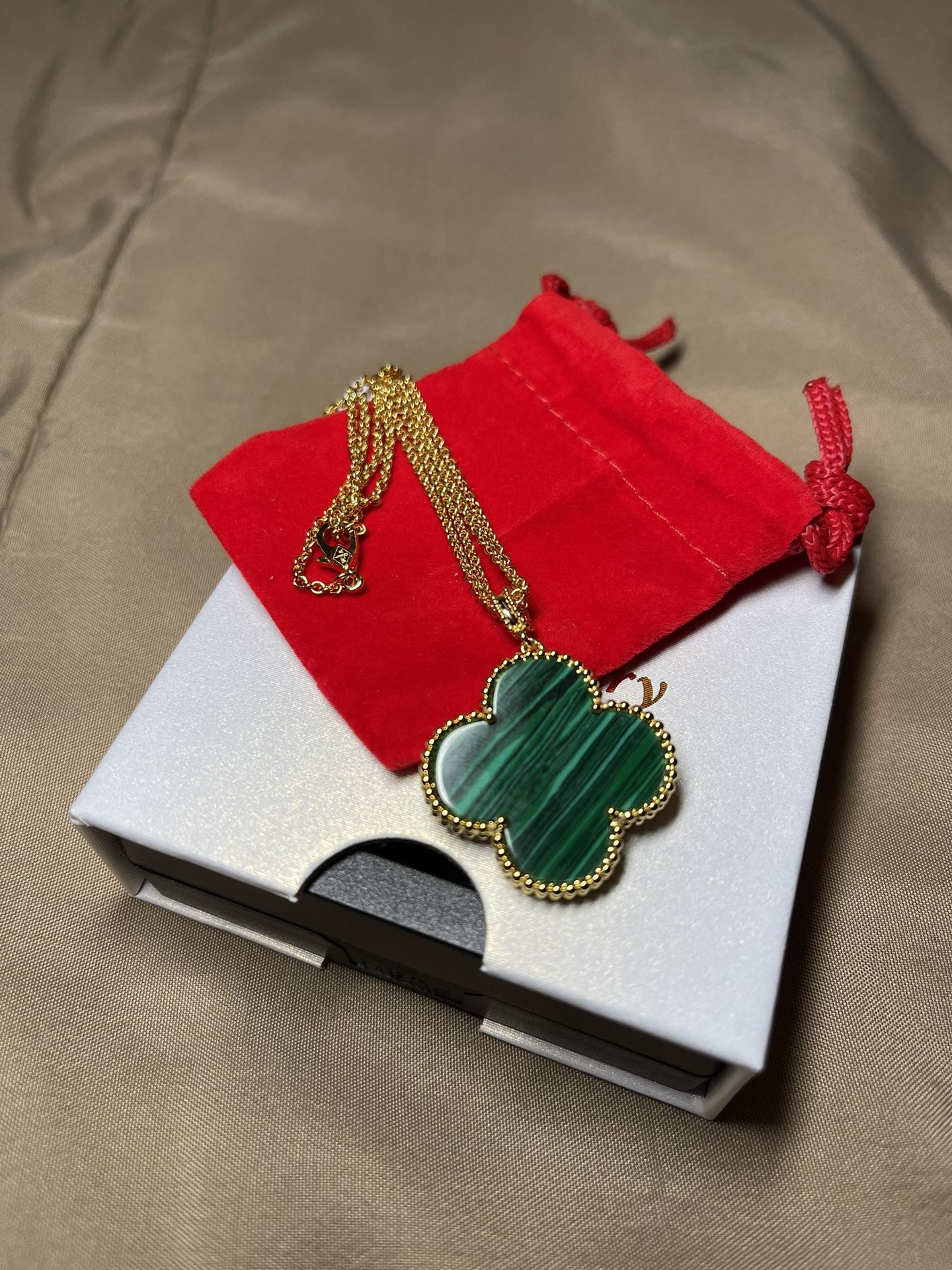 Clover Necklace 18k Gold Plated S925 Silver