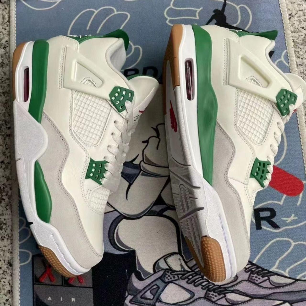 Nike Sb Air Jordan 4s Pine Green