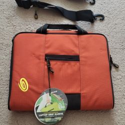 Timbuk2 Laptop Grip Sleeve With Strap New.