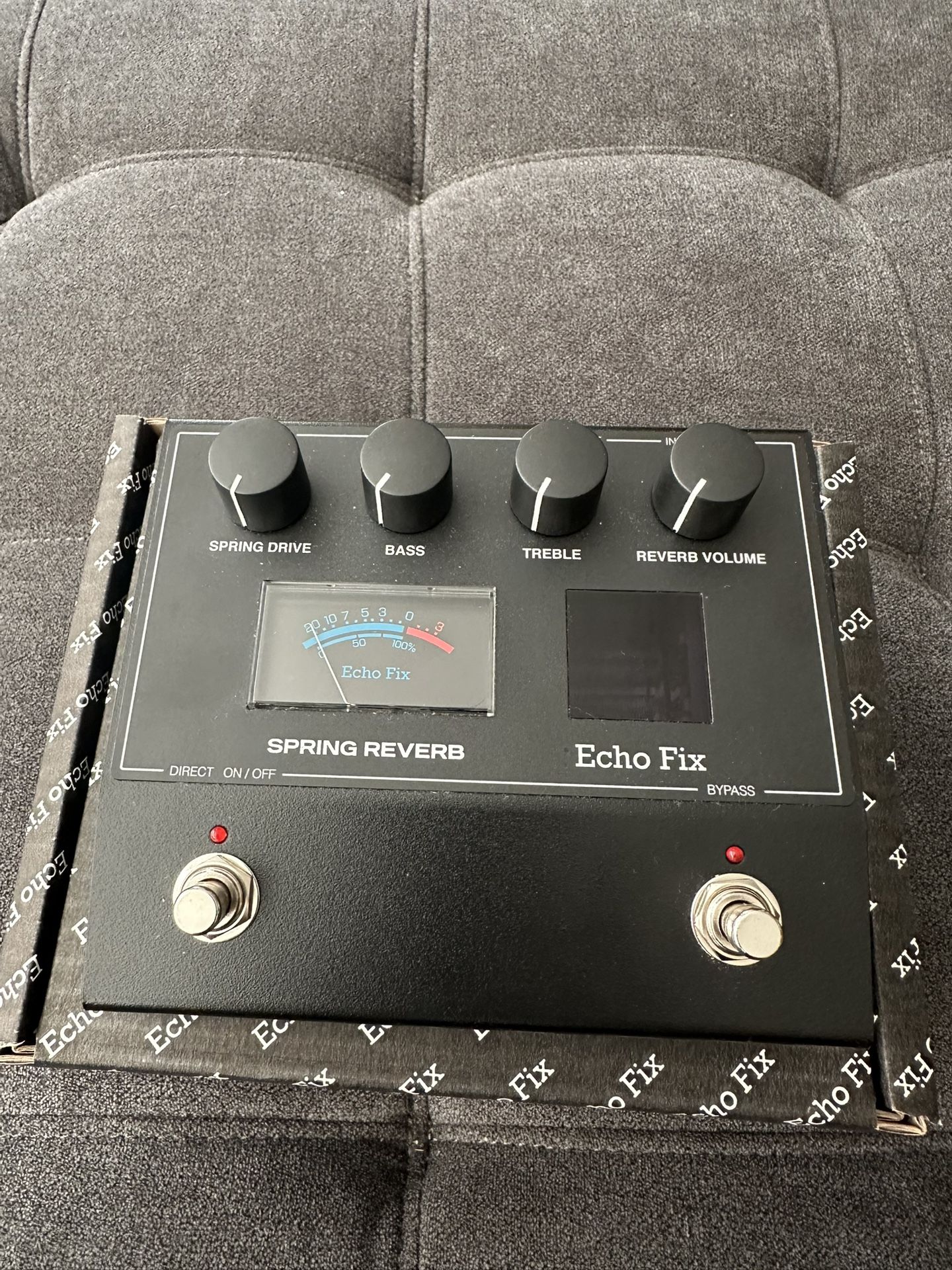 Echo Fix Spring Reverb Guitar Pedal