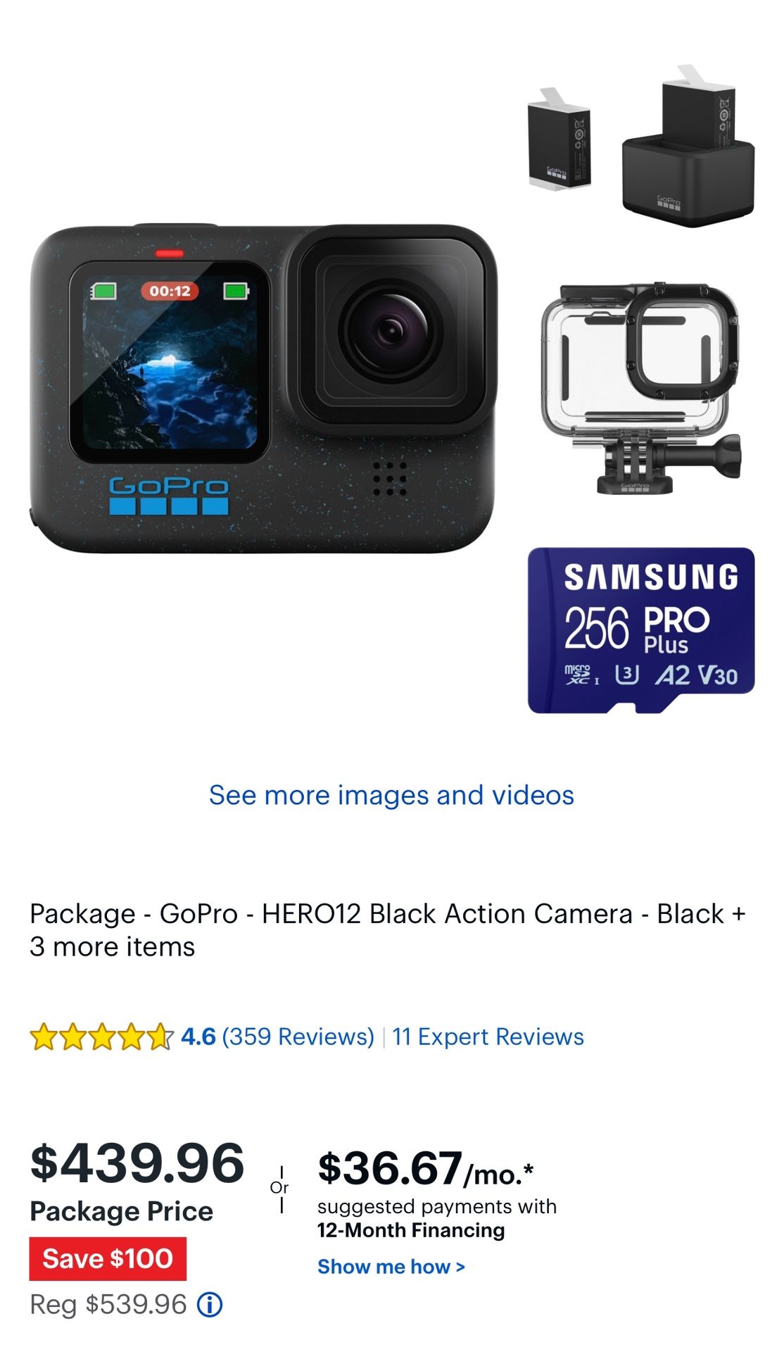 GoPro hero 12