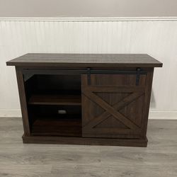 Small Sliding Barn Door Tv Stand Console