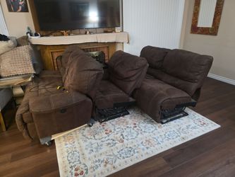 4 Couches and center storage