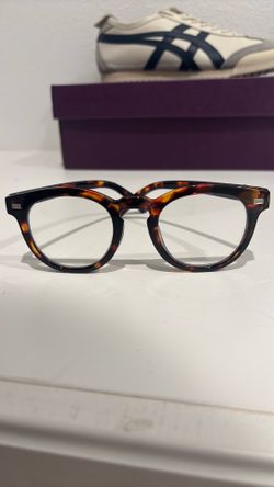 Japan clear tortoise eye glasses