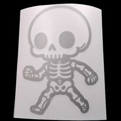 Skeleton Vinyl Decal 