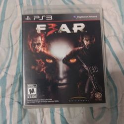Fear 3 (Ps3) NEW 