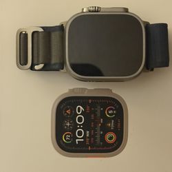 Apple Watch Ultra 2 49mm Titanium Indigo Alpine Loop M