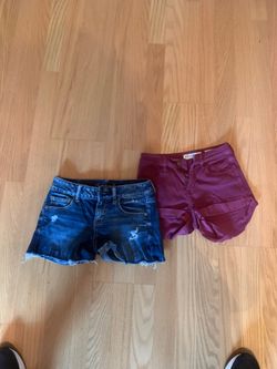 Denim shorts junior girls