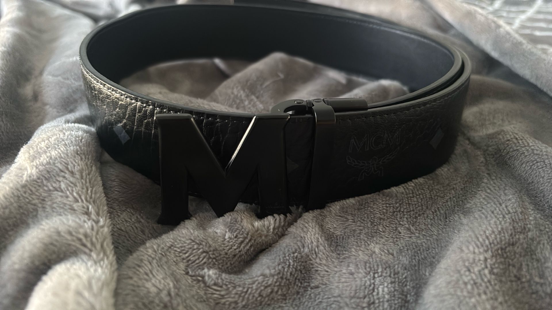 MCM Belt All Black