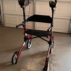 Upright Walker and mobility scooter
