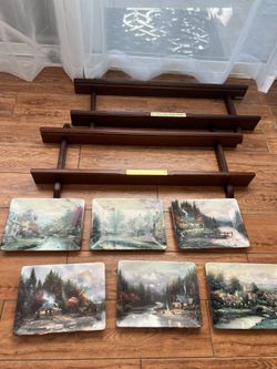 Thomas Kinkade Limited Edition Plates