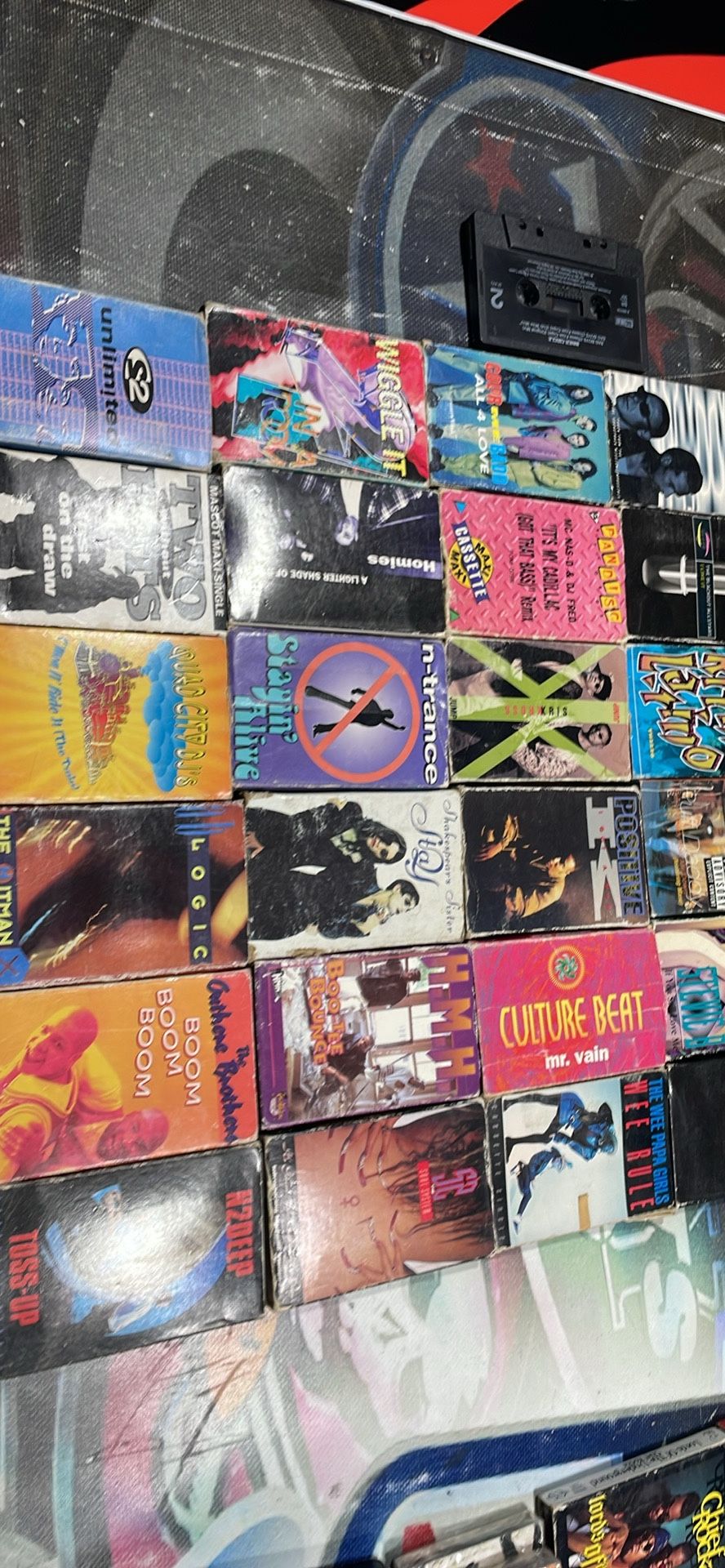 21 Old School Dance Tapes Singles Rare Hits