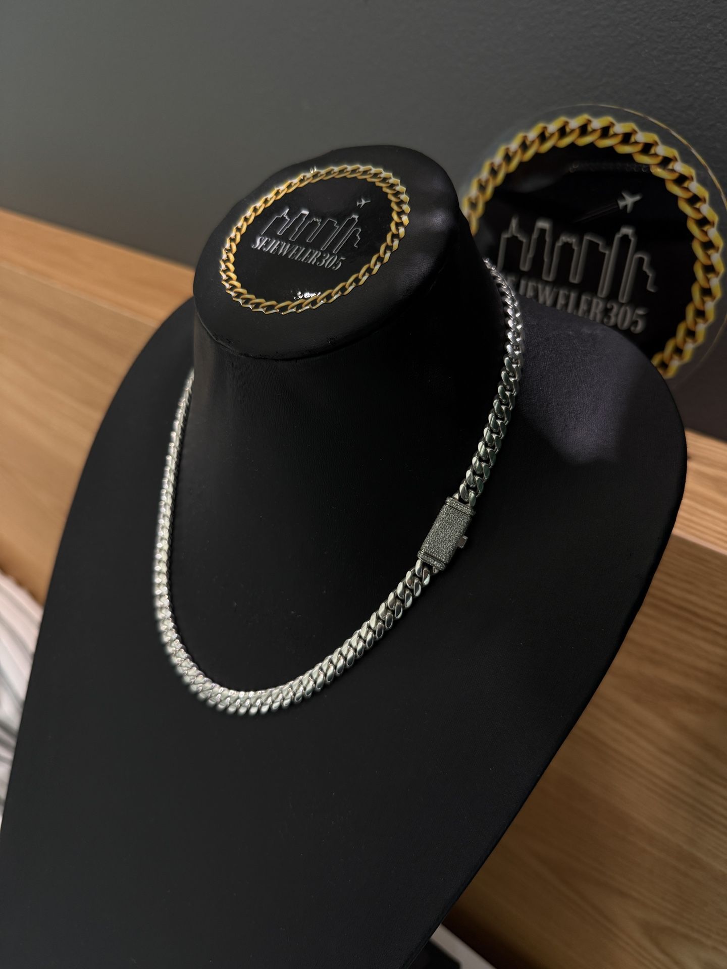 Cuban Link Chains Bracelets, Real 14k Gold Over 999 Silver, Plata Enchapada, Plated