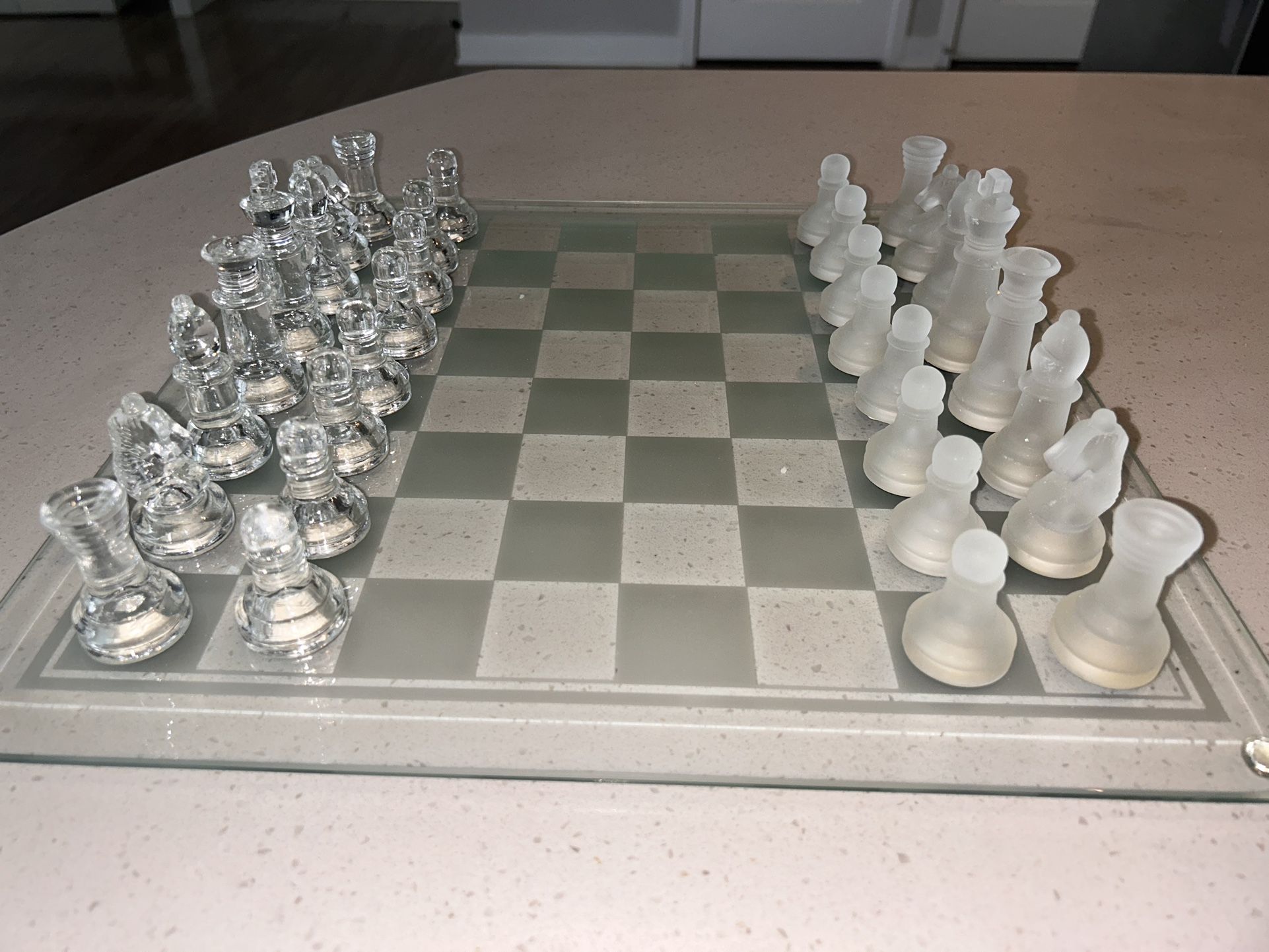 Crystal Chess Set