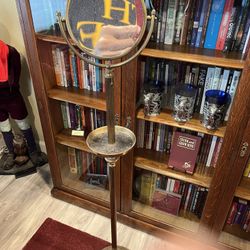 Vintage brass Double Sided Mirror 