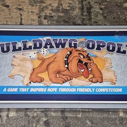 Bulldawg Opoly A Game That Inspires Hope Through Friendly Competition New/Sealed
