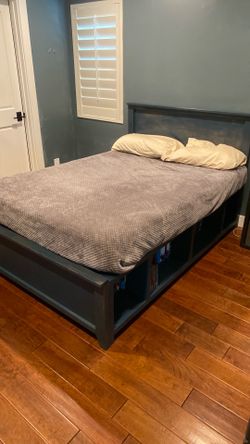 Boys storage bed and dresser