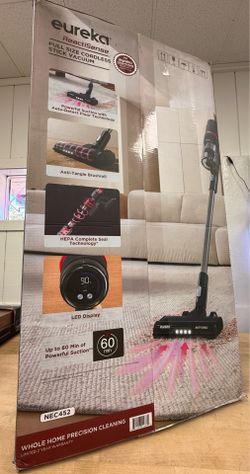 Eureka ReactiSense Cordless Stick Vacuum Cleaner with Extra Removable Battery