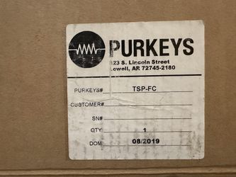 Purkeys Commercial trailer shore power front configuration