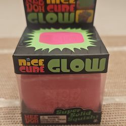 Nee Doh Nice Cube Glow Squishy Toy