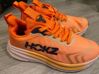 HOKZ Orange Running Sneakers