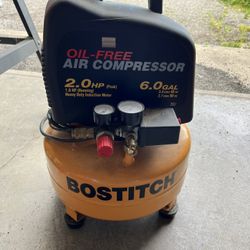 Bostitch air compressor $130