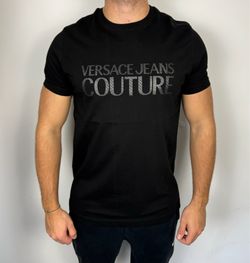 Versace Jeans Couture Black Logo T-Shirt