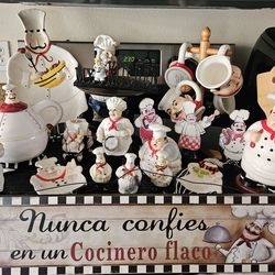Kitchen chef theme decoration