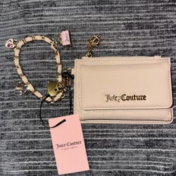 Juicy Couture Princess Charm Wristlet With Dual Fold (BNWT)