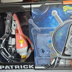 NEW SEALED SPONGEBOB SQUAREPANTS Space Patrick NICKELODEON 20cm Figure Sofubi