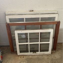 Antique window panes