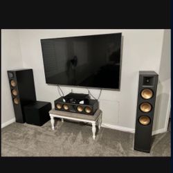 Klipsch Tower Speaker & Center 