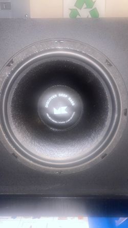 MK miller & Kreisel bass speaker