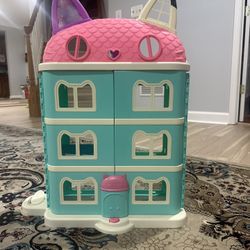 Baby Doll Play Items( Mall, House, And Closet)