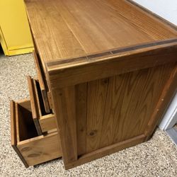 Solid Wood Desk 