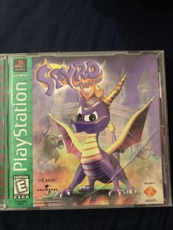 Spyro The Dragon PlayStation 1 complete 