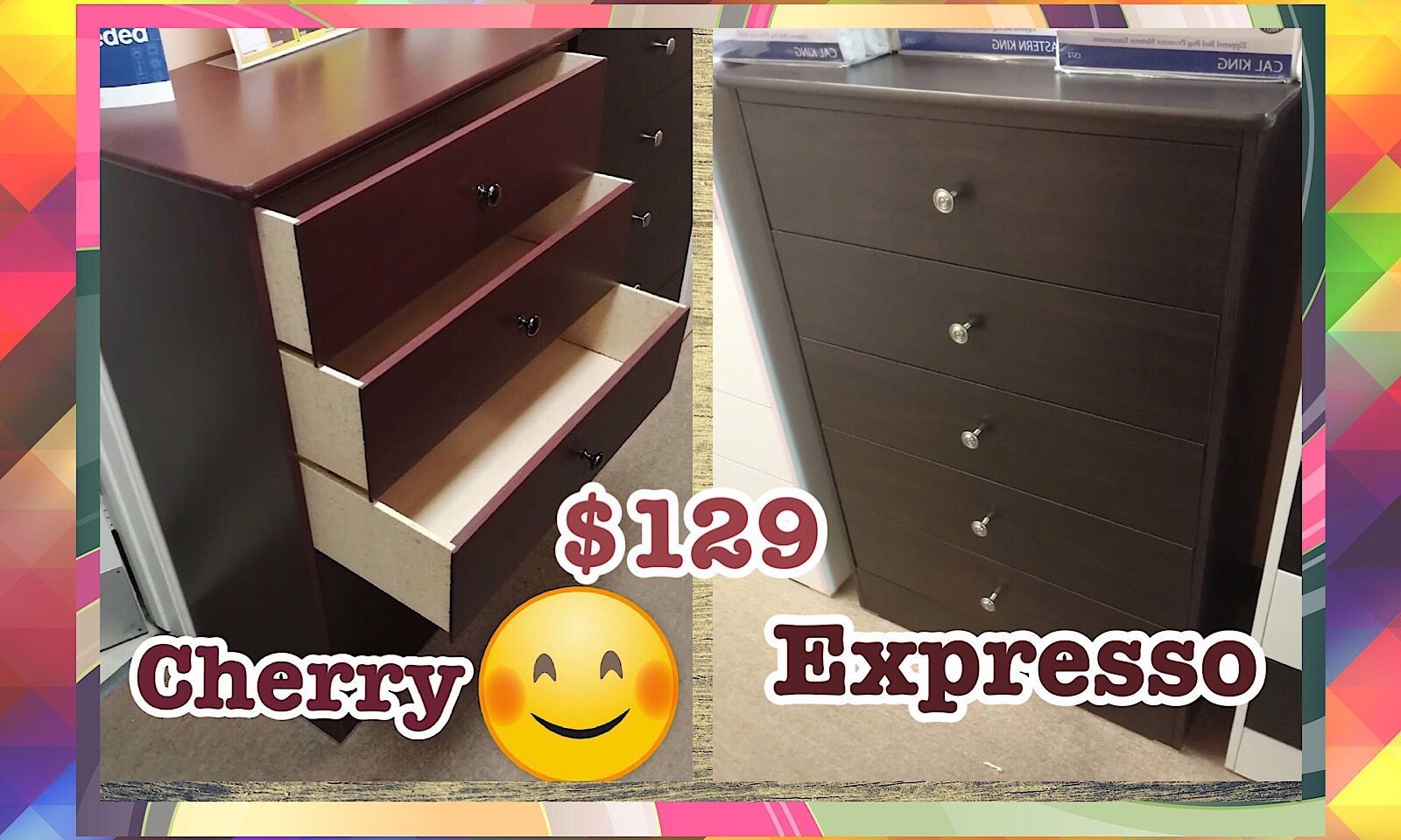 Dresser 5 drawer