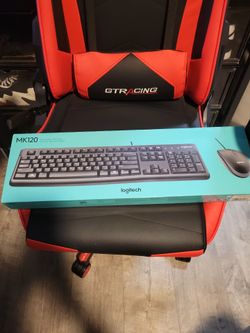 Logitech mk120 keyboard and mouse new