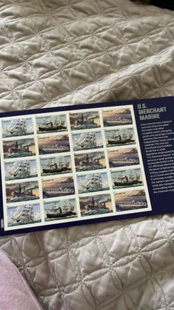 Us merchant ships stamps I have two of them