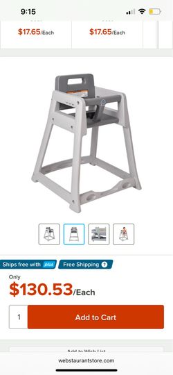 Koala Kare Restaurant High Chair