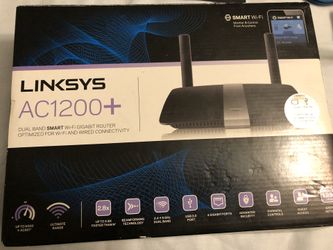 LINKSYS AC 1200+ Wi-Fi Gigabits Router