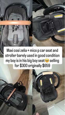 Maxi Cosi Car seat + stroller combo