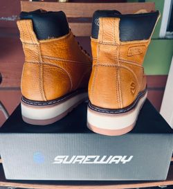 SUREWAY SOFT TOE WORK BOOTS