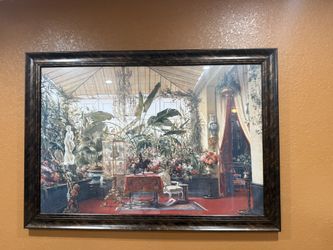 Title: Veranda de la Princesse Mathil - Artist: Charles Giraud - Orientation: Horizontal