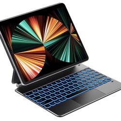 Brand New Typecase Keyboard for iPad Pro 12.9 inch, 2021 5th 2020 4th 2018 3rd Generation, Keyboard Case with Touchpad-10 Colors Backlit, Wireless Key