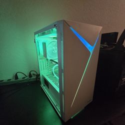 White Budget Gaming Pc