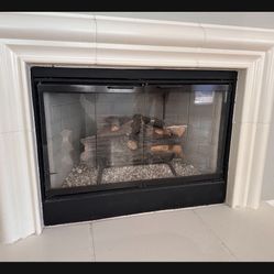 Gas fireplace