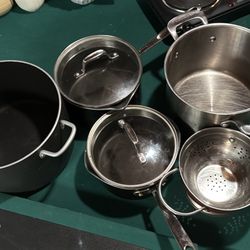 Pots And Mini Strainer